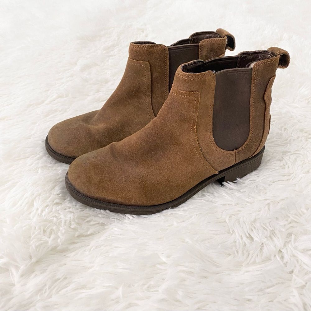 UGG Womens Bonham Chelsea Suede Boots Size 7.5 Mountain Cottage 1095150 Shoe